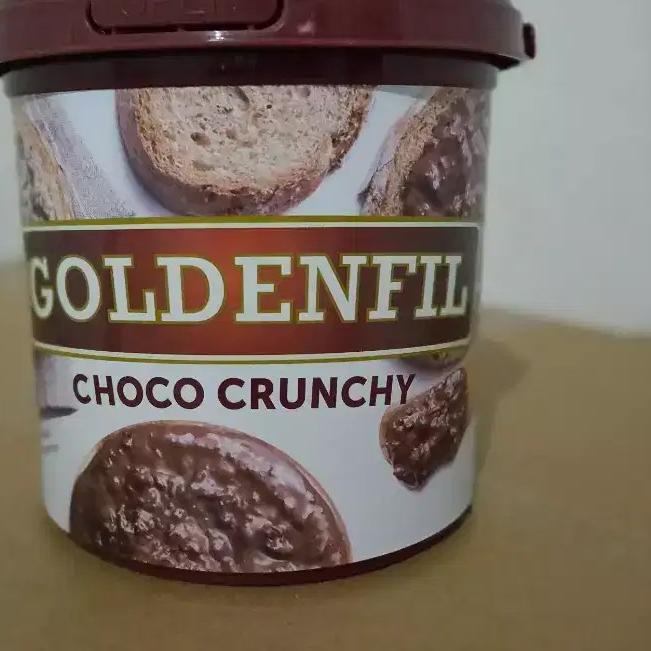 Jual SALE GOLDENFIL CHOCO CRUNCHY 1 KG SELAI OLES COKELAT CRUNCHY