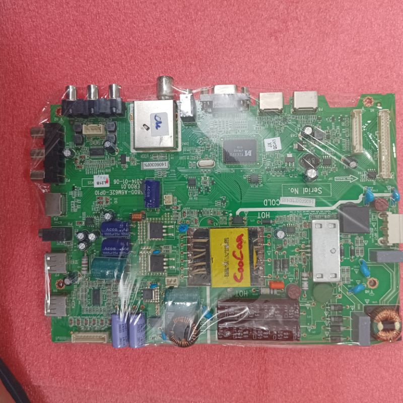 Jual Mesin Tv Led Mainboard Mobo Mb Tv Coocaa E Shopee