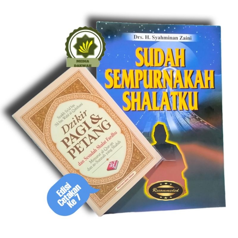 Jual Buku SUDAH SEMPURNAKAH SHALATKU BONUS Dzikir PAGI PETANG