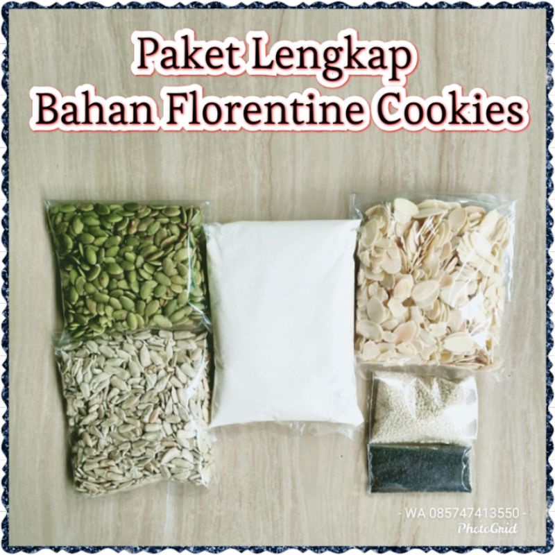 Jual Florentine Cookies 500gr Paket Bahan Florentine Cookies Lengkap