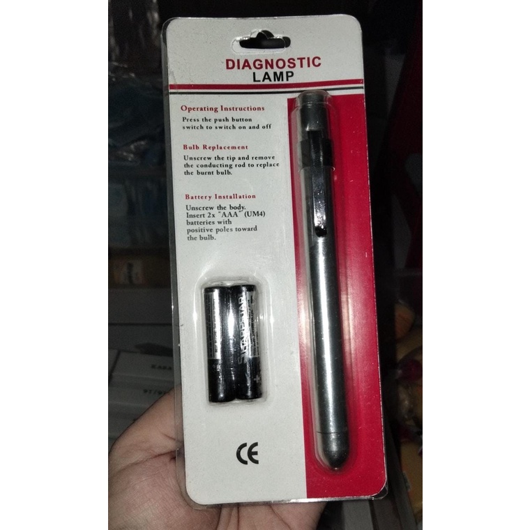 Jual Penlight Sella Diagnostic Lamp Senter Pen Light P3k Shopee Indonesia