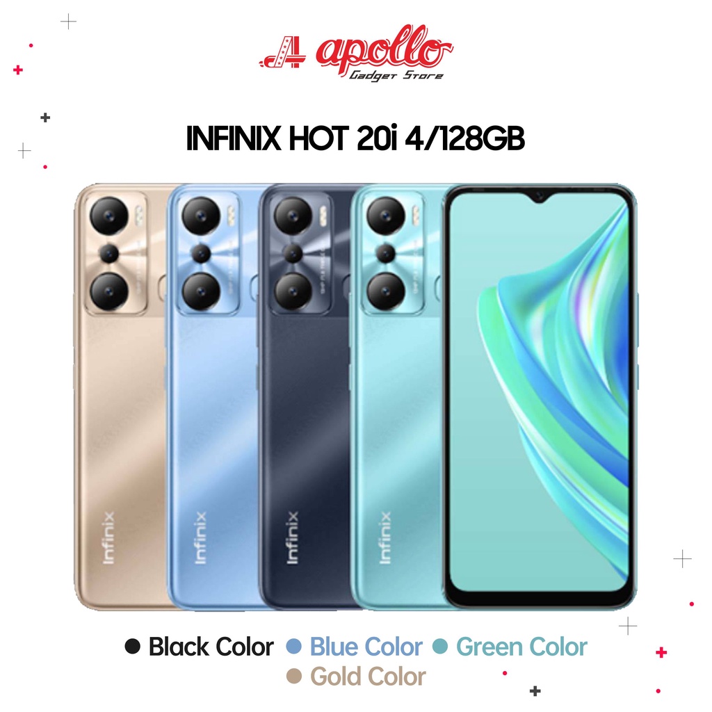 Jual Infinix Hot 20i 4 128GB Garansi Resmi Indonesia Shopee Indonesia