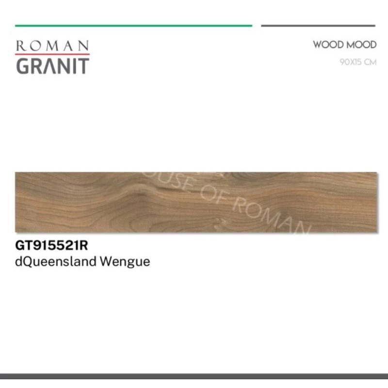 Jual Roman Granit DQuuensland Wengue 90x15 Lantai Kayu Keramik Kayu