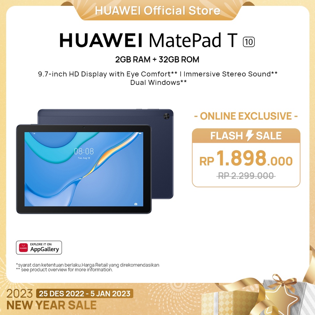 Jual Huawei Matepad T Tablet Gb Tampilan Hd Inci