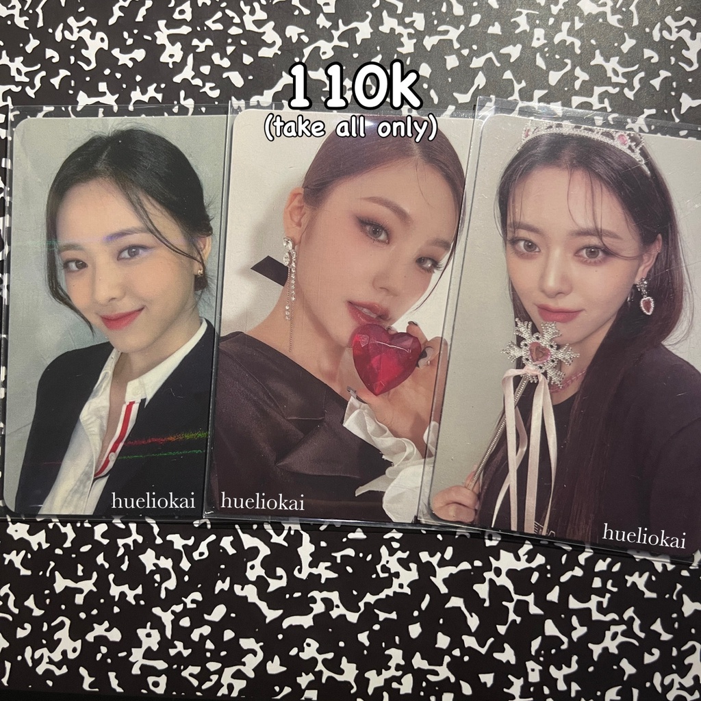 Jual Read Description Photocard Pc Official Itzy Yeji Yuna Checkmate