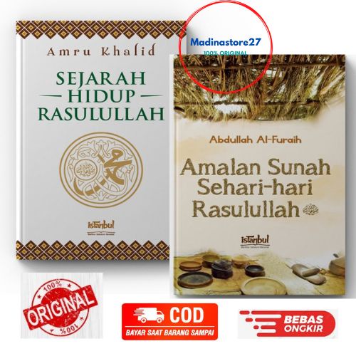 Jual Buku Paket Sejarah Hidup Rasulullah Amalan Sunnah Sehari Hari