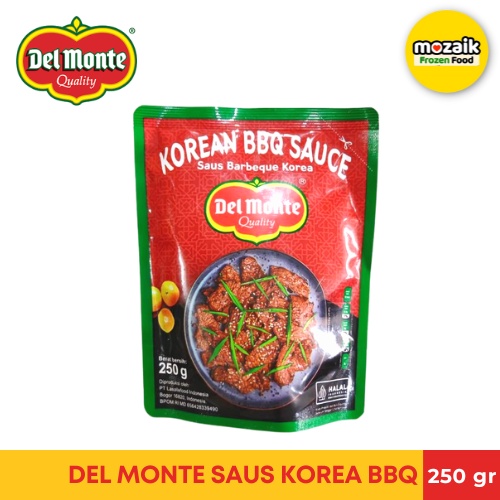 Jual Del Monte Saus Korean BBQ Frozen Mart Frozen Food Palembang 250 Gr