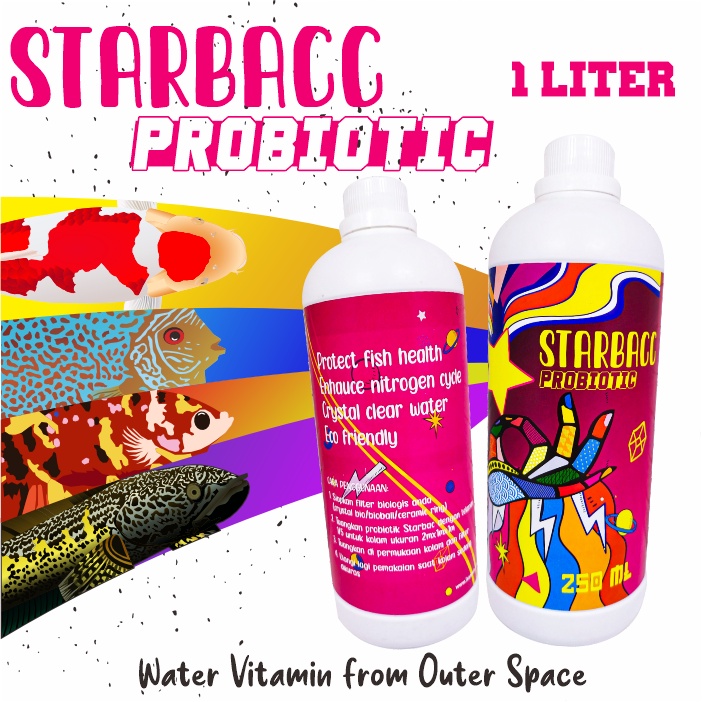 Jual Ikanesia Probiotik Starbacc Liter Untuk Kesehatan Ikan Dan