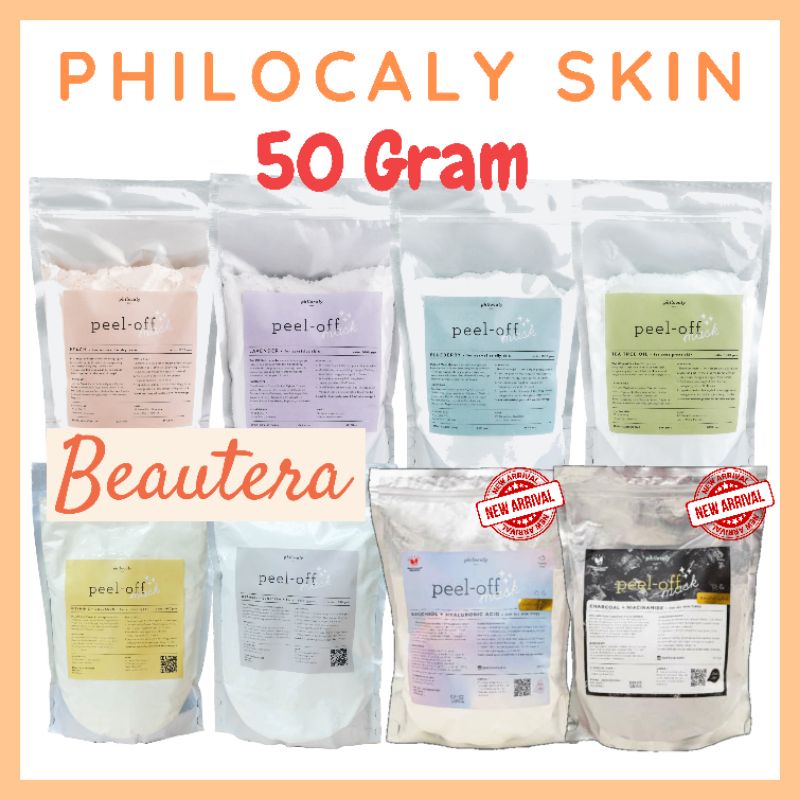 Jual Gram Philocaly Skin Peel Off Mask Powder Masker Rubber Jelly