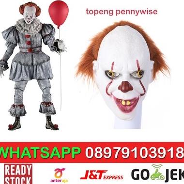 Jual Topeng Pennywise Film It Badut Seram Untuk Acara Halloween