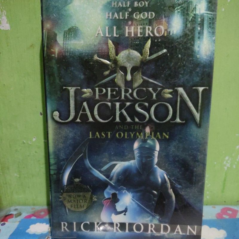 Jual Buku Novel Percy Jackson And The Lightining By Rick Riordan