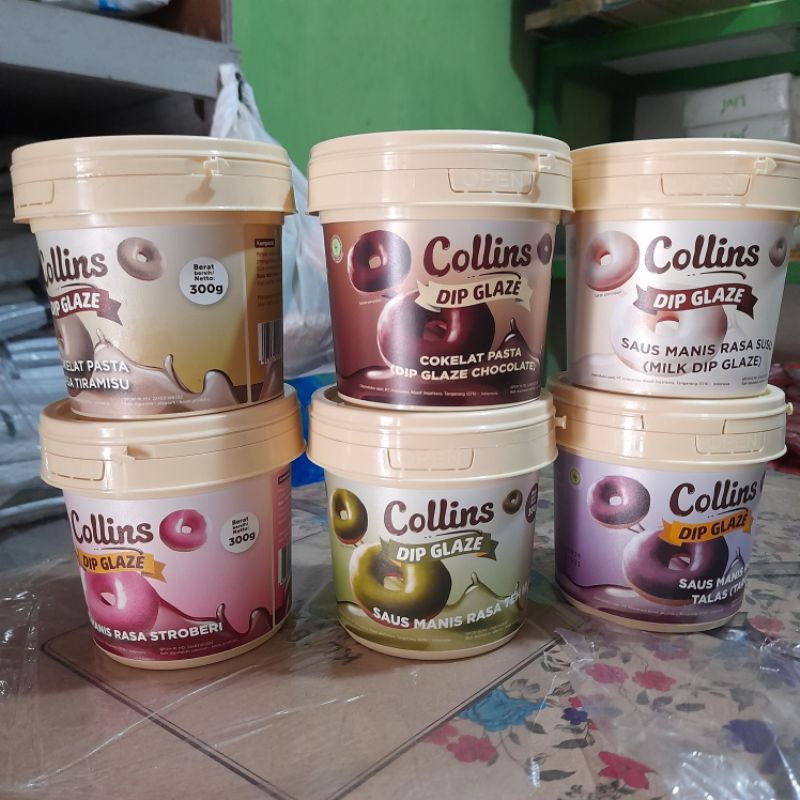 Jual Glaze Collins 300 Gr 1 Kg Shopee Indonesia