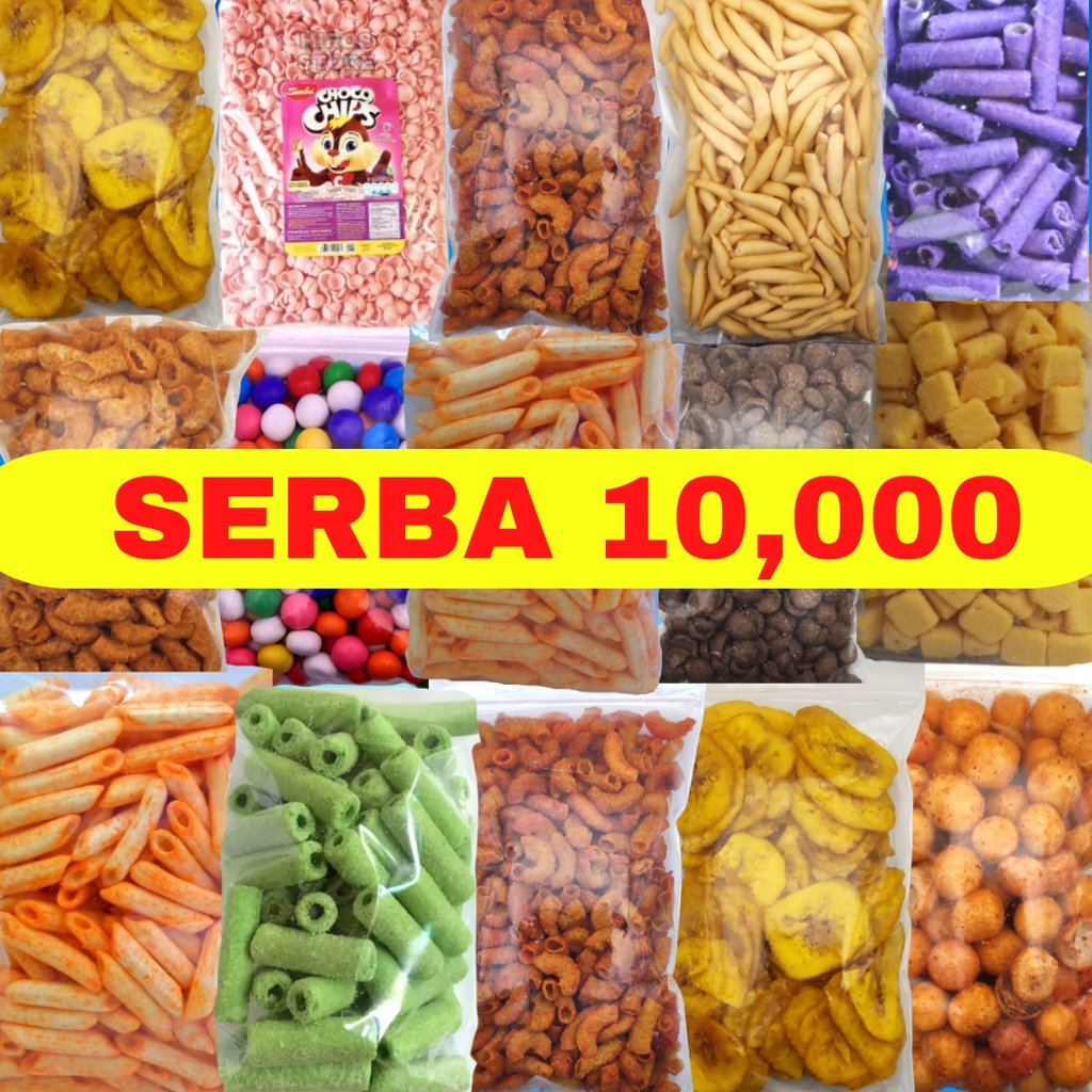 Jual CEMILAN CAMILAN SNACK SERBA 10 RB ENAK GURIH RENYAH Shopee Indonesia