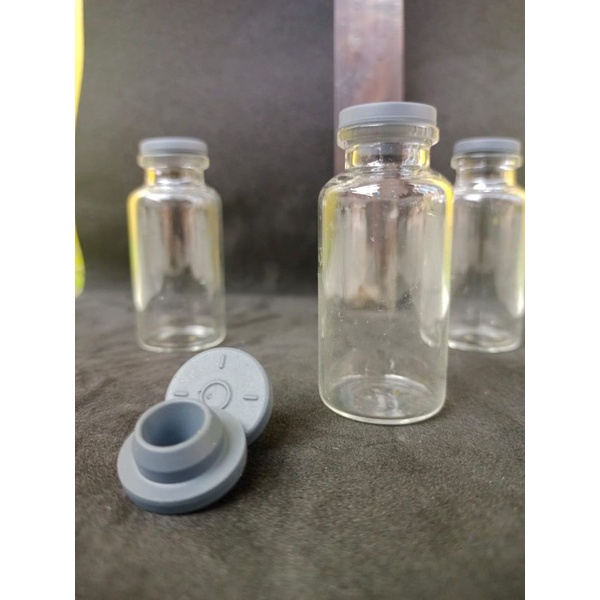 Jual Botol Vial Ml Botol Kaca Tutup Karet Pinicilin Shopee