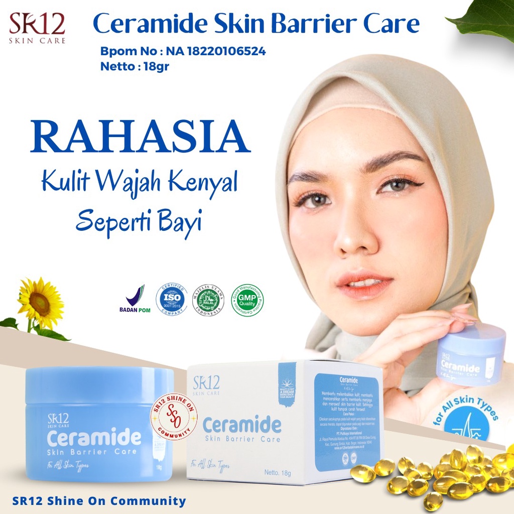 Jual Ceramide Sr Ceramide Skin Barrier Care X Ceramide Moisturizer