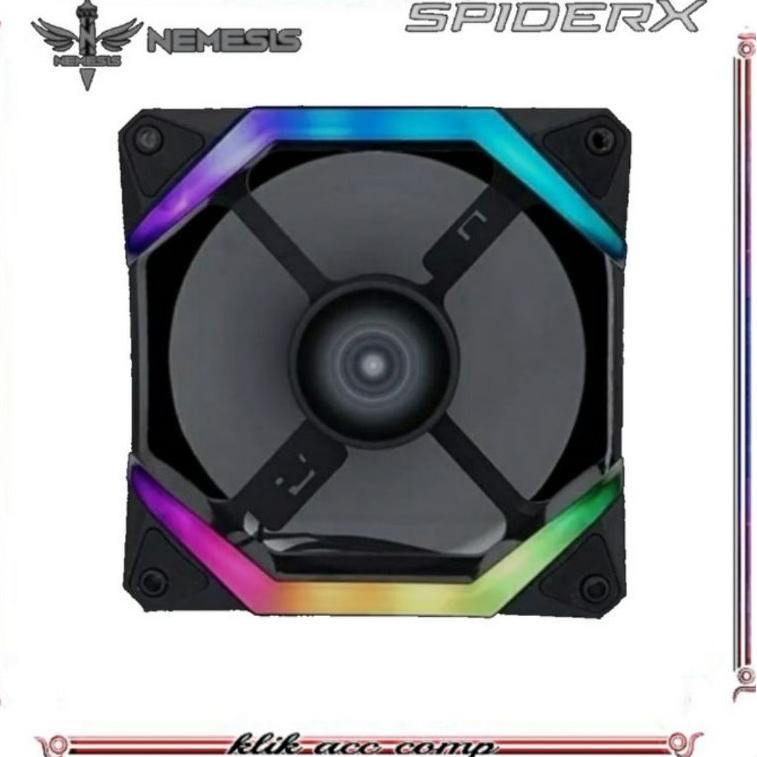 Jual Ready Stock Fan Case Nyk Nemesis Spider X Rgb Cooler Pc Rgb