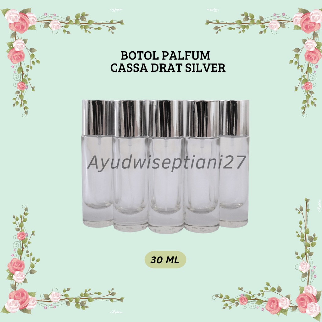 Jual BOTOL PARFUM CASA 30ML DRAT SILVERR PERLUSIN Shopee Indonesia