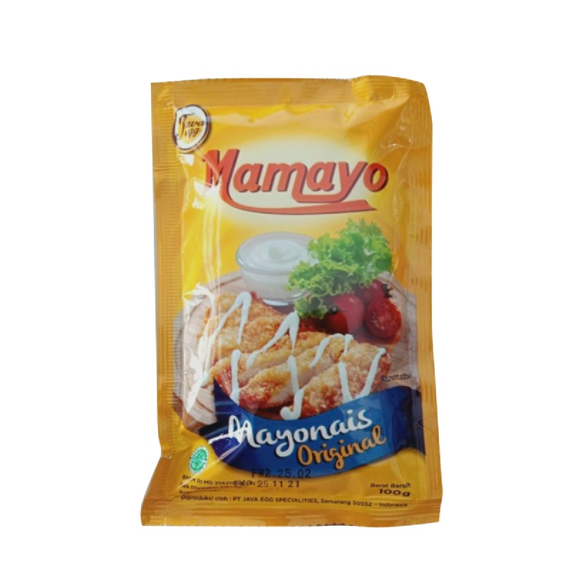 Jual Mamayo Mayonais Original Sachet Gr Java Egg Mamayo Mayonais