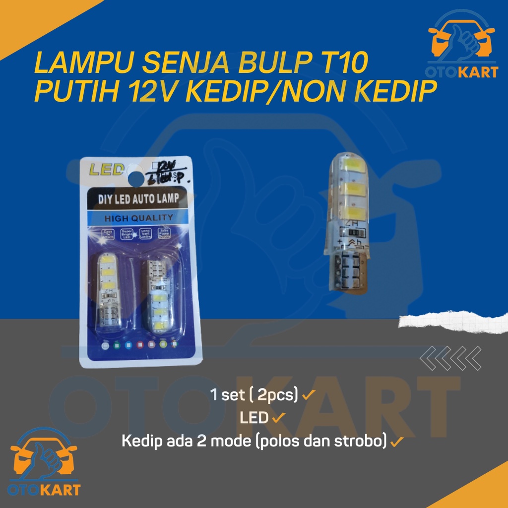 Jual Lampu Senja Led T Volt Led Nyala Kedip Non Kedip V