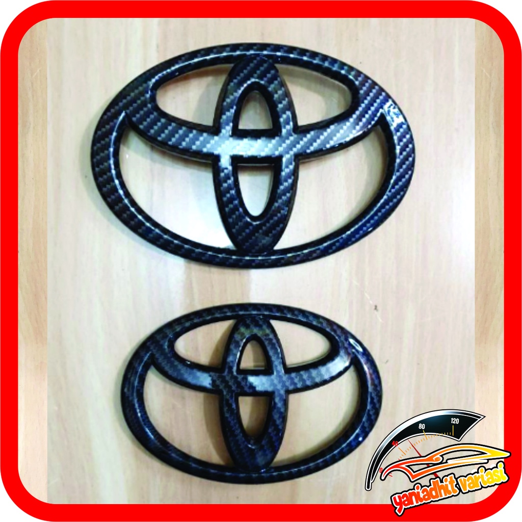 Jual Emblem Logo Lambang Depan Belakang Toyota Innova Reborn