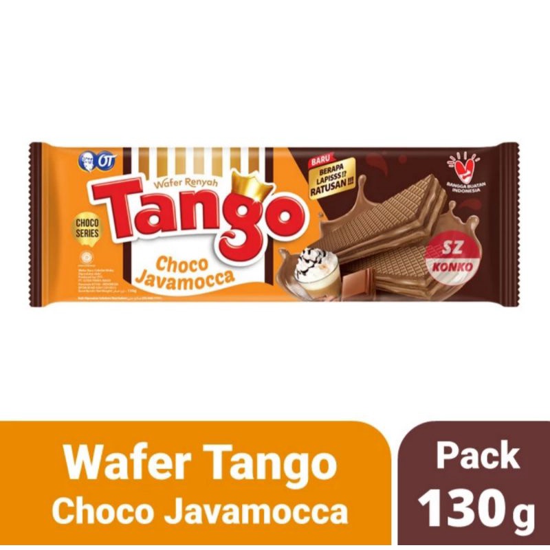 Jual Tango Wafer Choco Javamocca 120 G Shopee Indonesia