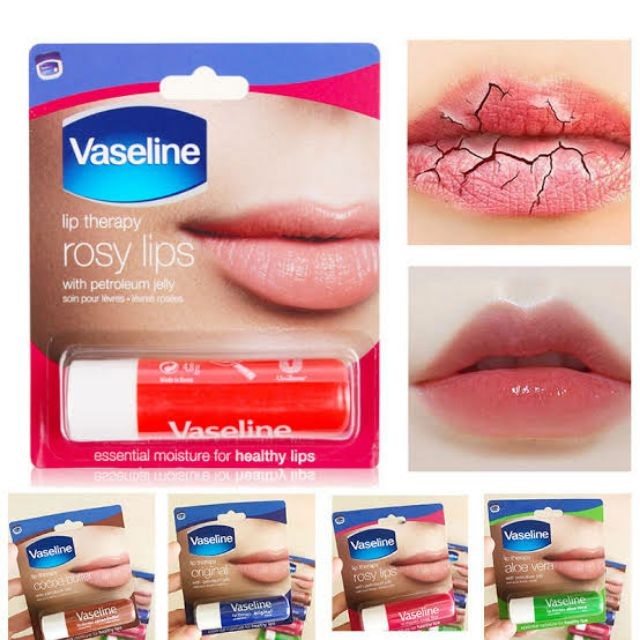 Jual Vaseline Lip Therapy Balm Stick 4 8gr Kemasan Lengkap Shopee