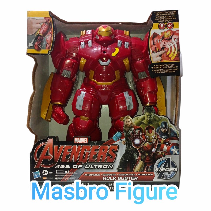 Jual Hasbro Titan Hero Tech Marvel Avengers Hulk Buster Interactive