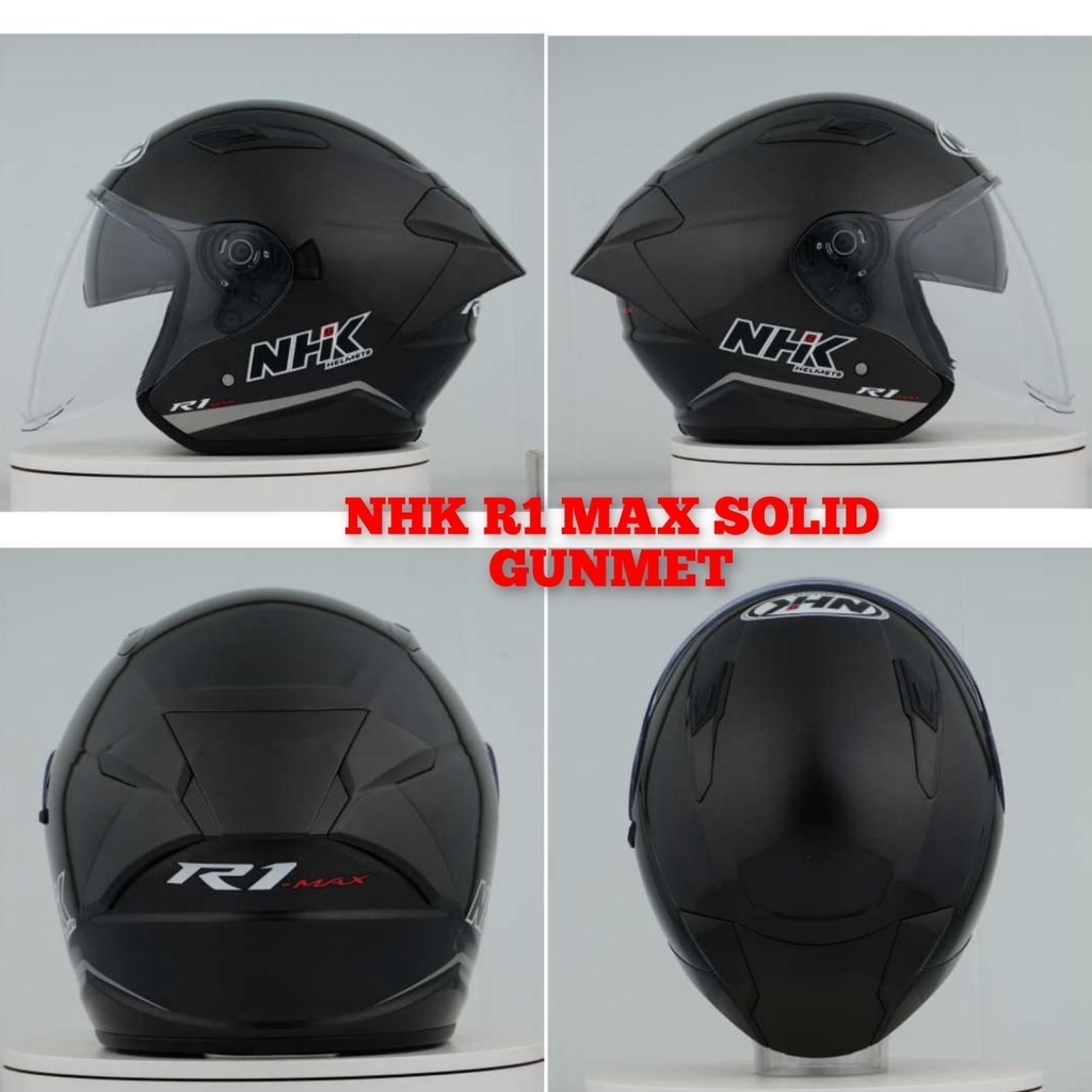 Jual Helm Nhk Helm Nhk R Helm Nhk R Max Solid Gunmet Glossy