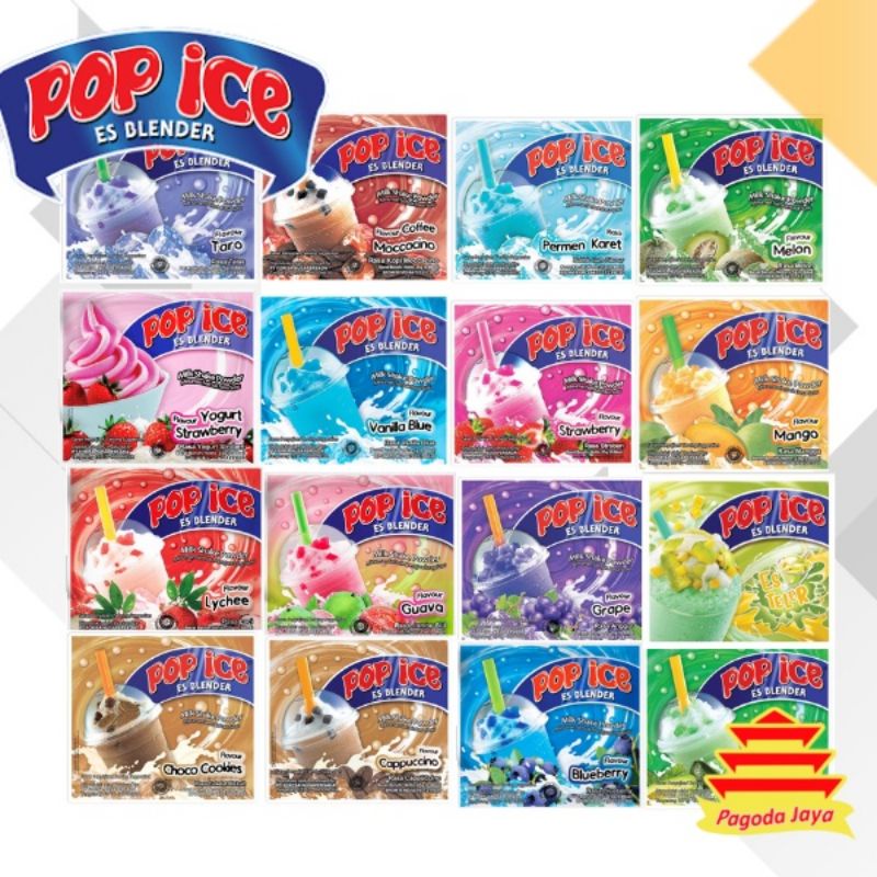 Jual Pop Ice Renteng Isi Pcs Shopee Indonesia