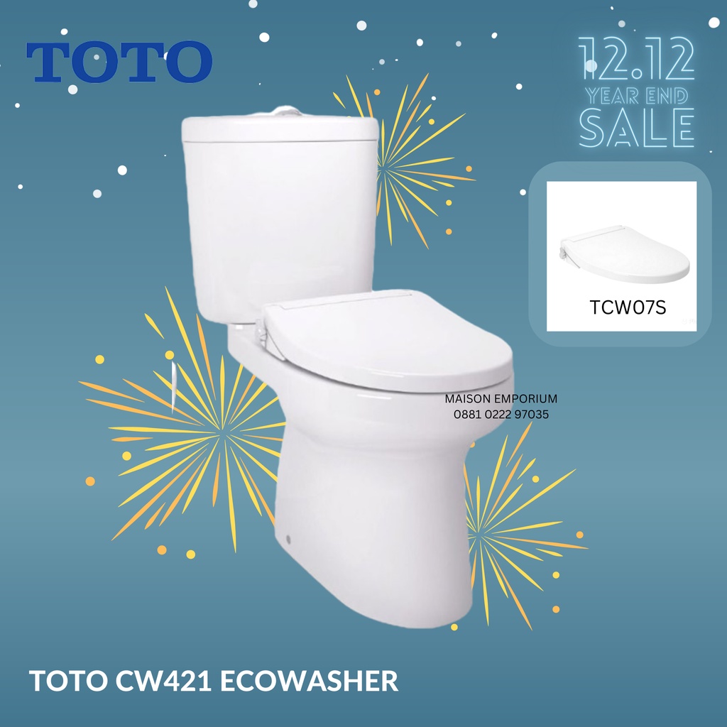 Jual Kloset Toto Cw J Ecowasher Kloset Duduk Toto Eco Toto