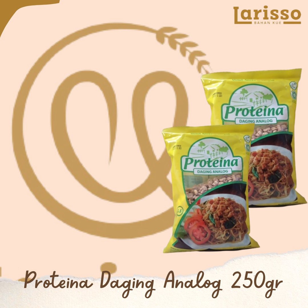 Jual Proteina Ls Pipih Daging Analog Hasil Olah Kedelai Gr Daging