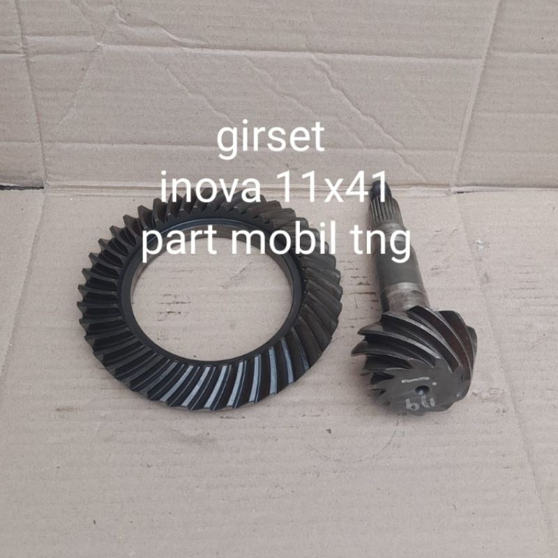 Jual Gear Set Gigi Nanas Crown Wheel Gardan Toyota Inova 11x41 Copotan