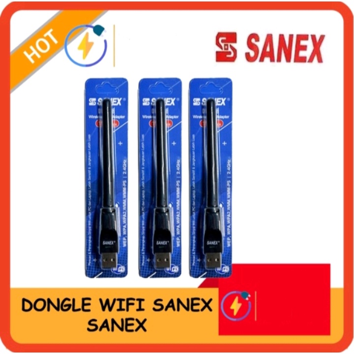 Jual Dongle Wifi Merk Sanex Buat Set Top Box Semua Merk Bisa Shopee