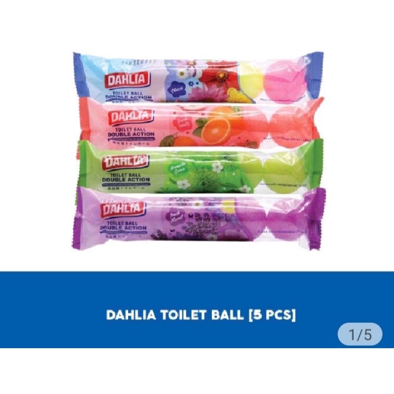 Jual DAHLIA KAMPER TOILET BALL Isi 5 200gr Shopee Indonesia