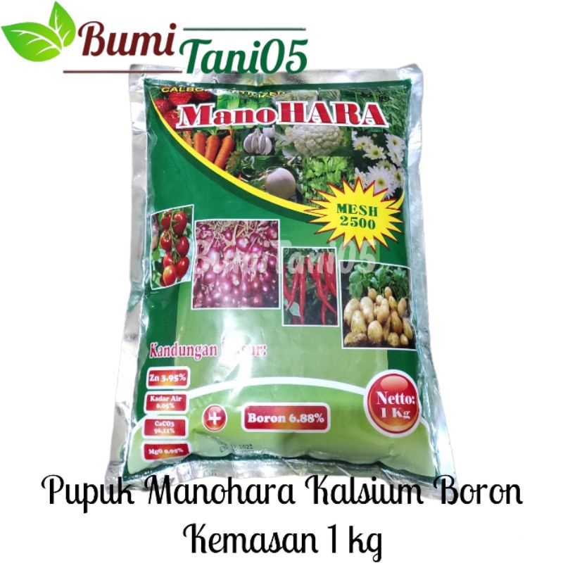 Jual Pupuk Manohara Kalsium Boron Kemasan Kg Shopee Indonesia