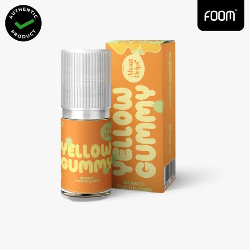 Jual Foom Yellow Gummy Saltnic Mango Bublegum Mg Ml Shopee Indonesia