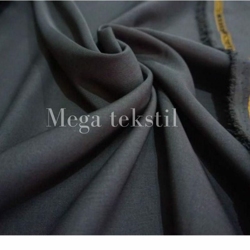 Jual Kain Abu Semi Wool Bahan Kain Stelan Seragam Baju Shopee Indonesia