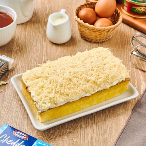 Jual Bolu Jadul Vanilla Cake Topping Keju Shopee Indonesia