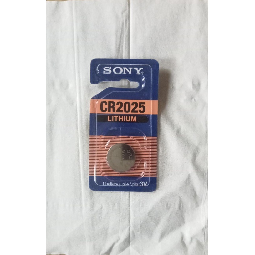 Jual Baterai Sony ORIGINAL CR 2025 Bateray Sony CR2025 Lithium 3V