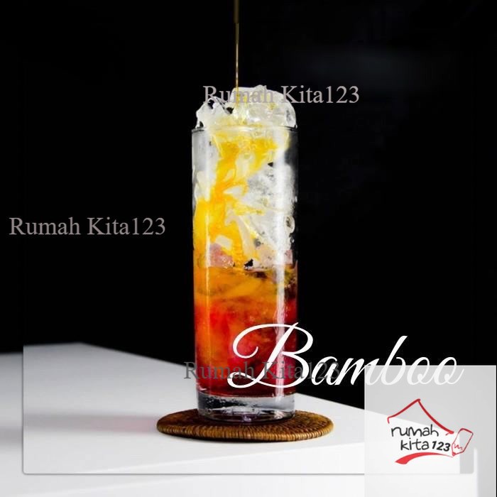 Jual Gelas Kaca Cocktail 340 ML Bamboo Citinova Gelas Bening Kopi