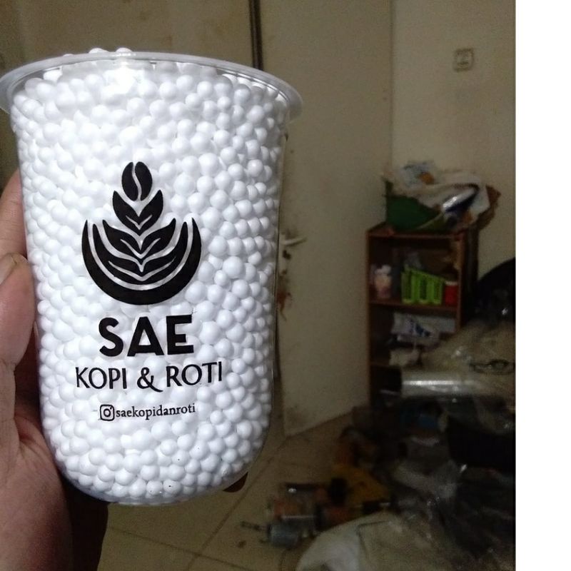 Jual SABLON GELAS PLASTIK JENIS PP 16OZ OVAL MERK M CUP BSM Shopee