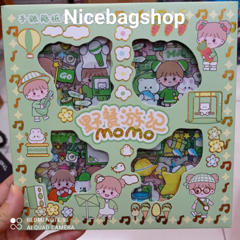 Jual Pcs Sticker Momo Waterproof Sticker Momo Lucu Sticker