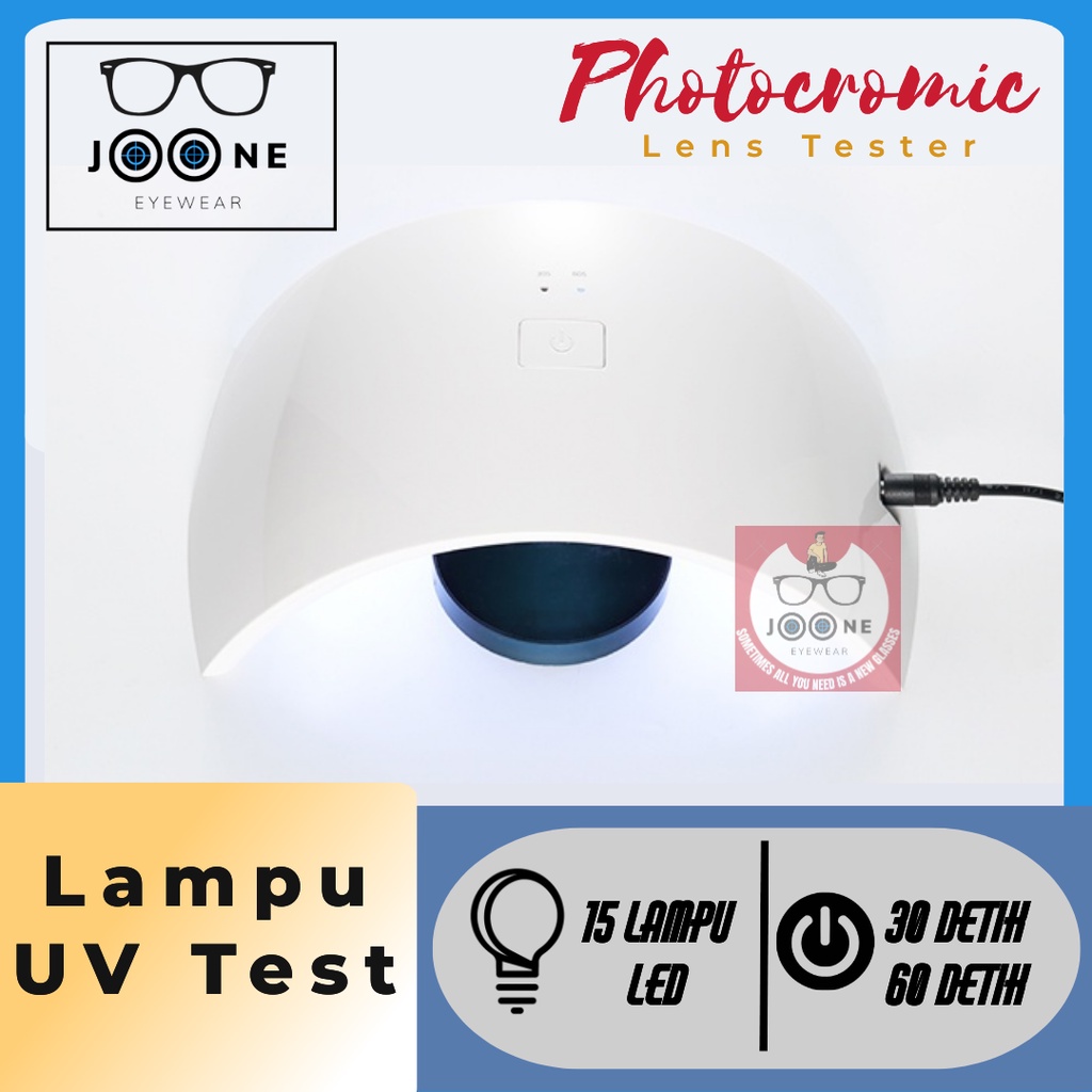 Jual Lampu UV Kacamata Test Lensa Photocromic Sinar UV Shopee Indonesia