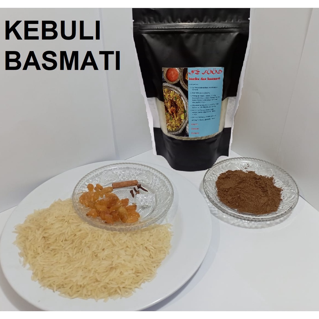 Jual Nasi Kebuli Basmati Instan Lengkap Dengan Bumbu Kismis Dan Rempah