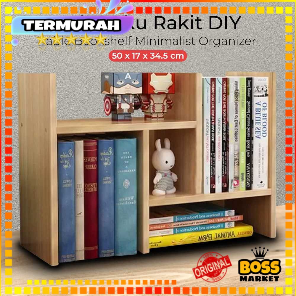 Jual Rak Buku Meja Dinding Minimalis Rak Meja Belajar Hiasan Dinding