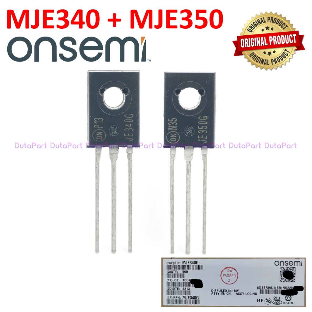 Jual Je Je Original On Semiconductor Mje Mje Power