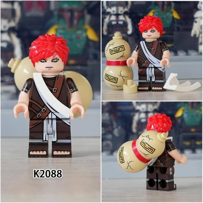 Jual Lego Gaara Minifigure Naruto Sasuke Kakashi Nya Cole Kai