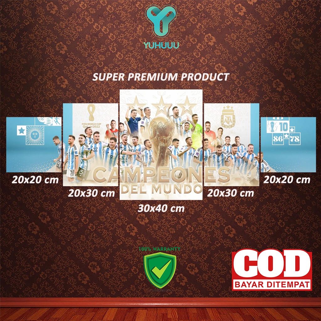 Jual Yuhuuu Super Premium Product Set Hiasan Dinding Kamar Poster