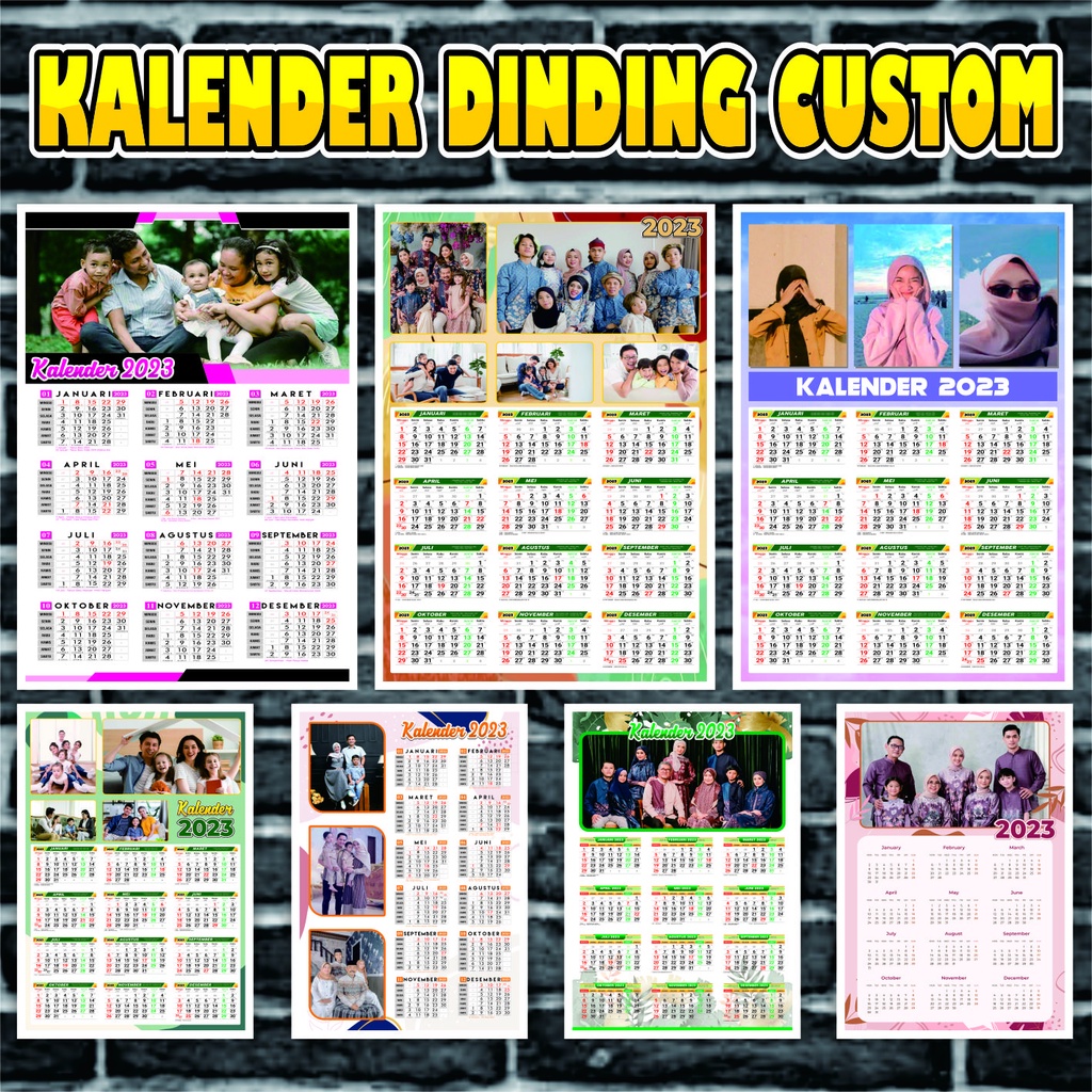 Jual Bulanan A Part Kalender Dinding Kalender Bulanan