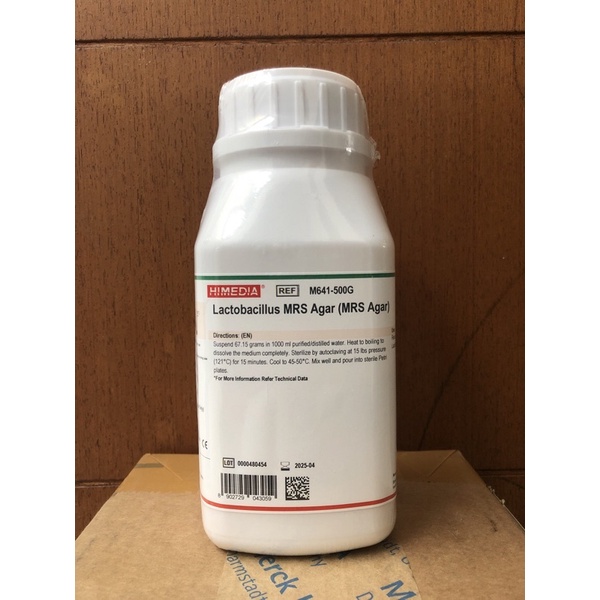 Jual Lactobacillus Mrs Agar Himedia M G Shopee Indonesia